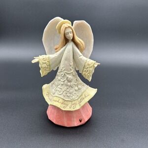 Vintage 2006 Foundations Enesco Angel Figurine by Karen Hahn